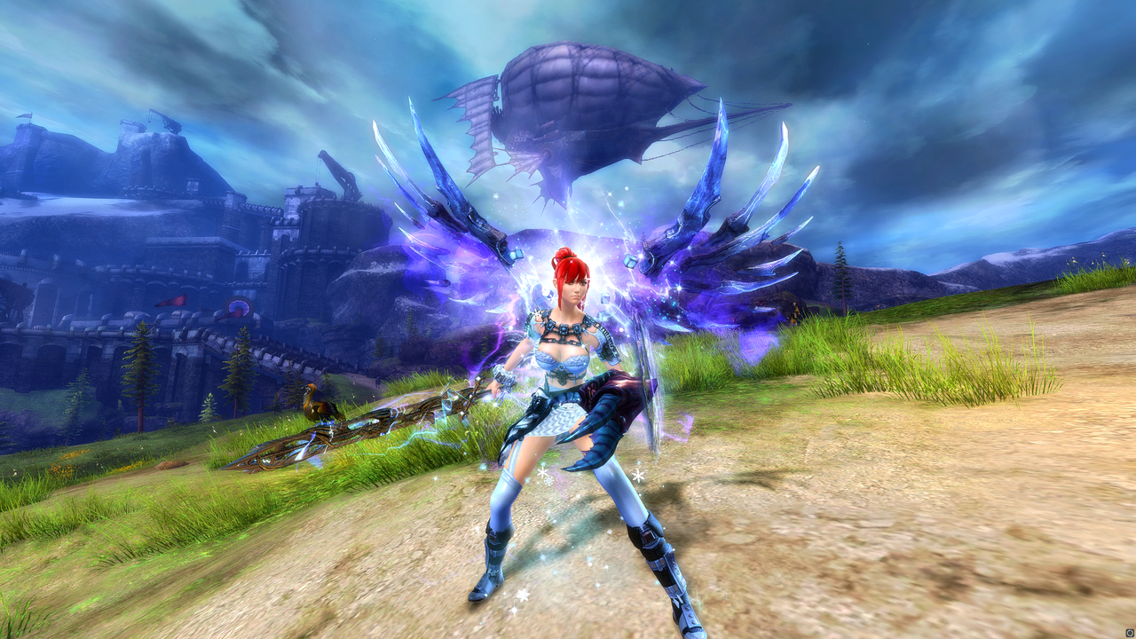Guild Wars 2 Guardian With Ad Infinitum back piece